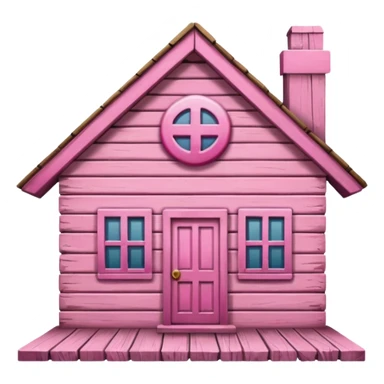 home sign pink sticker