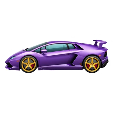LAMBORGINI MORADO sticker