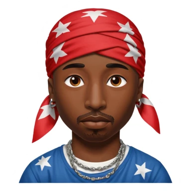 tupac sticker