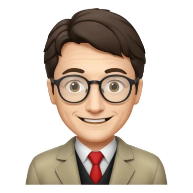 Money heist professor sticker