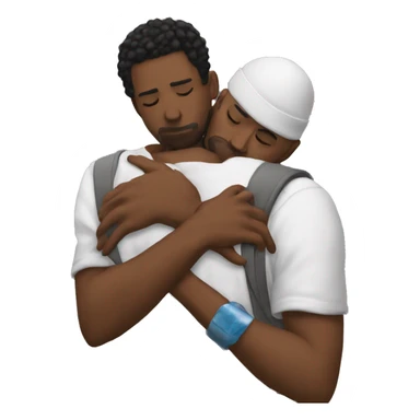 Kissing the homies goodnight  sticker