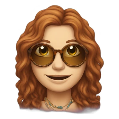 Janis Joplin sticker