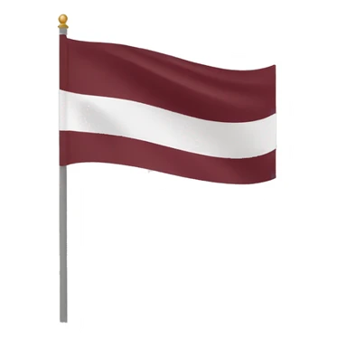 Latvian flag with muslim  sticker