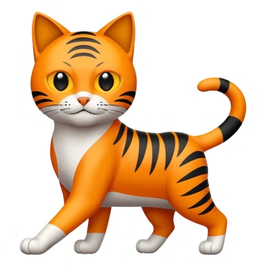 Jordan cat logo sticker