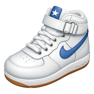 Baby air force shoe sticker