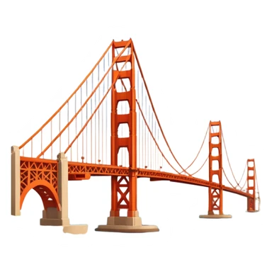 golden gate bridge sticker
