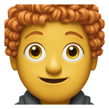 minion with ginger hair sticker