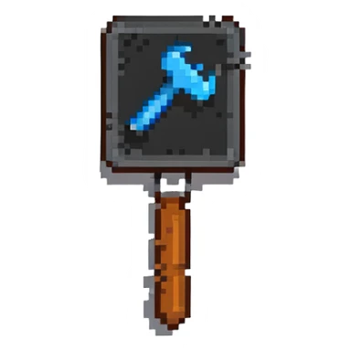 Forum moderator icon with speech bubble and ban hammer sticker