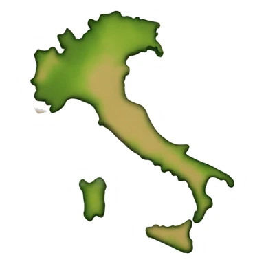 Italy Geographic Map sticker