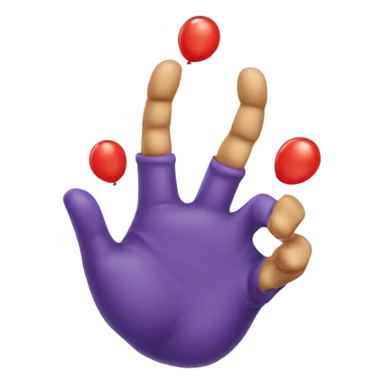 Mr. Balloon Hands sticker