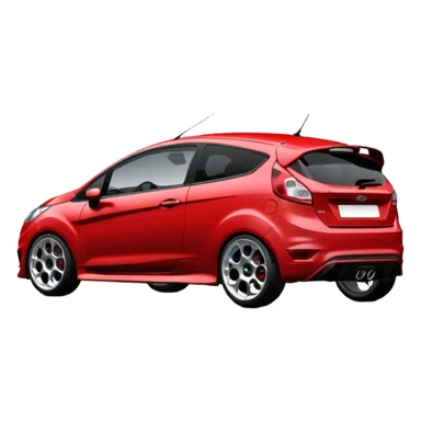 Ford fiesta st150 red sticker
