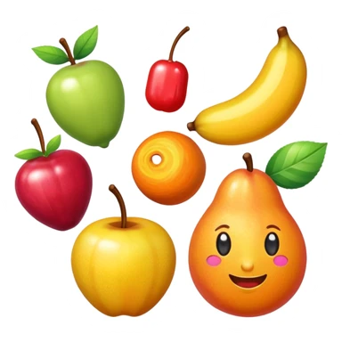 Candy-Coated Fruits sticker