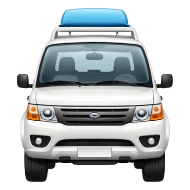 white tata safari sticker