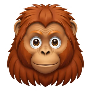 orangutan sticker