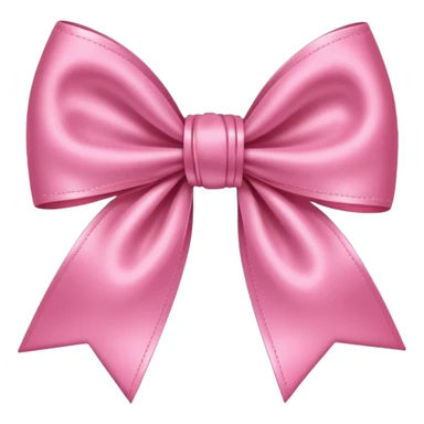 Mašľa ružová sticker