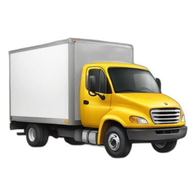 Light commercial vehicle and movers sticker