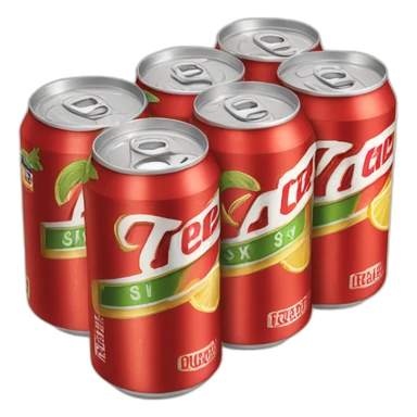 A Tecate six pack sticker