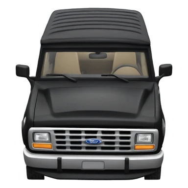 1995 black ford bronco sticker