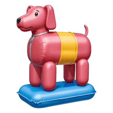  paris SPAM meat jeff koons style inflatable sculpture art painting  sticker