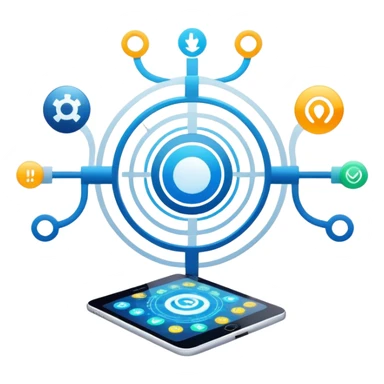 convergence of technology and system  sticker