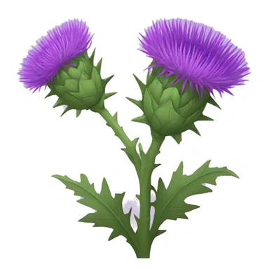 thistle sticker