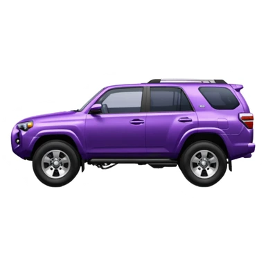 Purple Toyota 4 Runner sticker
