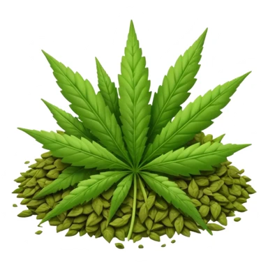 Weed only sticker