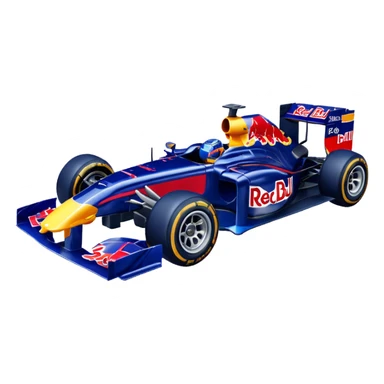 redbull f1 car sticker