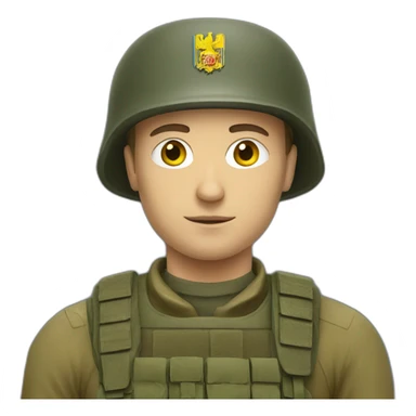 Ukrainian Soldier  sticker