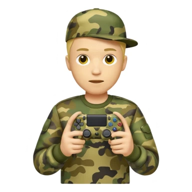 yellow homme-avec-manette-ps4-camouflage not human sticker