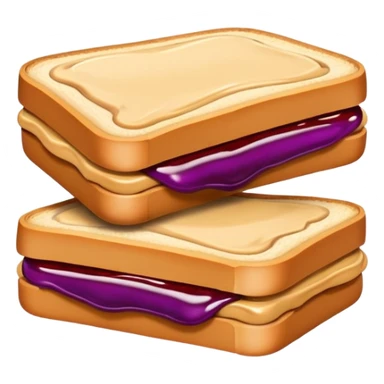 peanut butter and jelly sticker