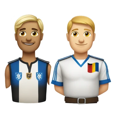 Germany and Finland  sticker