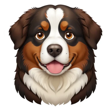 Bernese mountain dog sticker