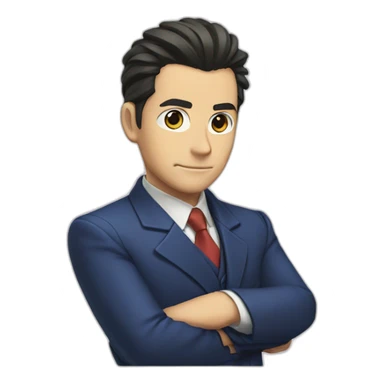 Ace attorney  sticker