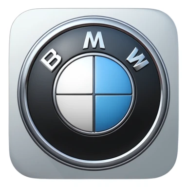 Bmw logo sticker