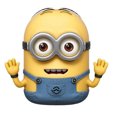 Minions rosa sticker
