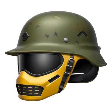 Üstünde (PUBG)yazan bir kask yap. sticker