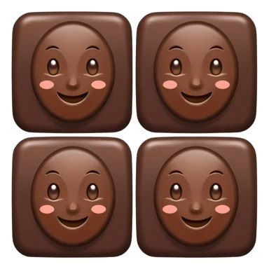 1-2 squares dark chocolate sticker