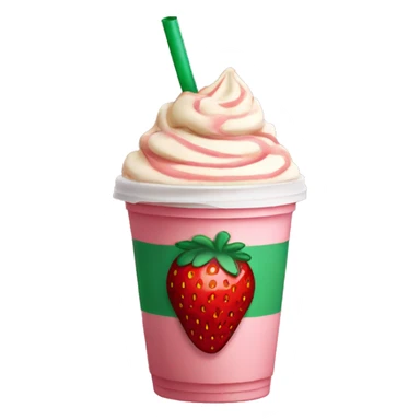 Strawberry Frappuccino  sticker