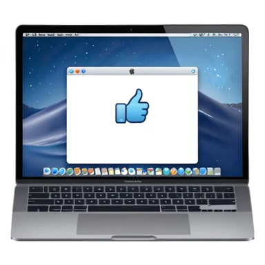 A MacBook screen with Tumblr dashboard open and a glitter cursor, with another slight variation in color. sticker