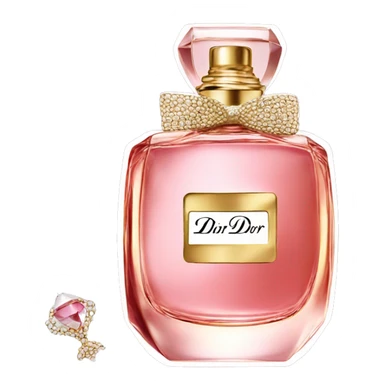 A dior perfume  sticker