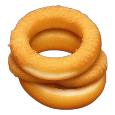 two onion rings sticker