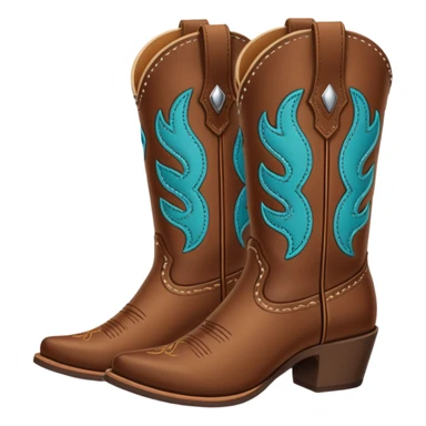 cowgirl boots  sticker