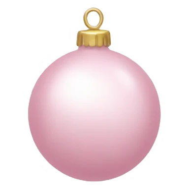 Light pink ornaments sticker