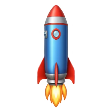 rocket booster sticker