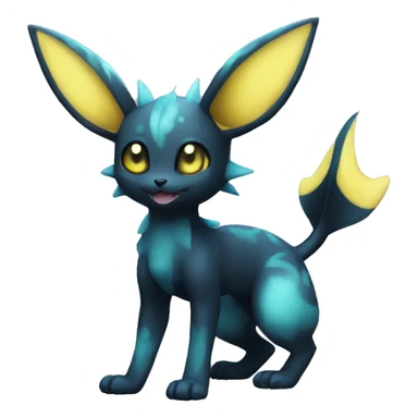 Umbreon-Vaporeon full body sticker