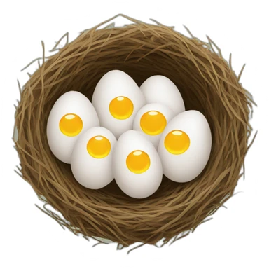 different eggs from others in the nest sticker