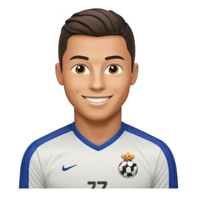 Creat me a cr7 emoji sticker