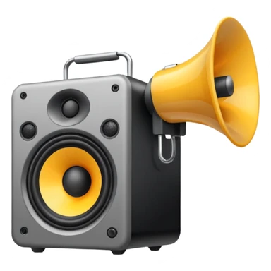 speaker sound output sticker