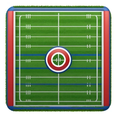 goal field nfl blue (#00A3E0) and red (#F9423A) sticker